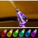 LAMPADA LUCE LED AROMATERAPIA UMIDIFICATORE RINFRESCANTE ULTRASUONI USB TAVOLO